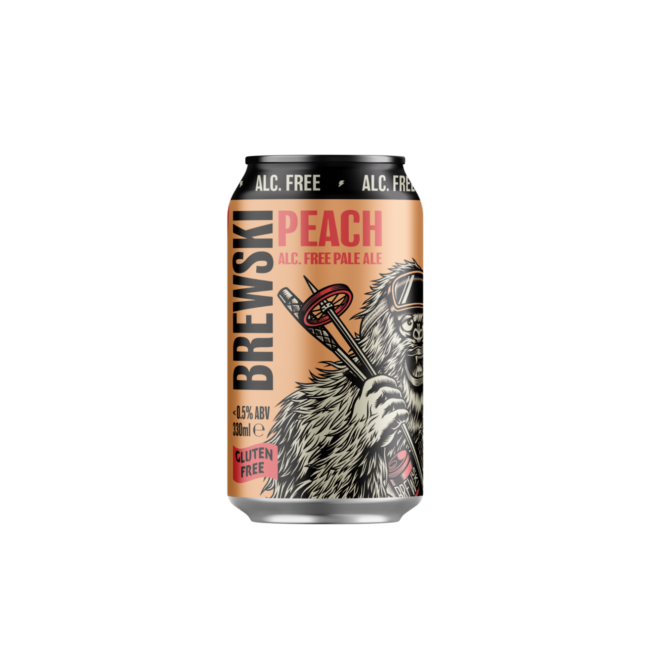 Renegade Alcohol Free Peach Pale Ale 330ml